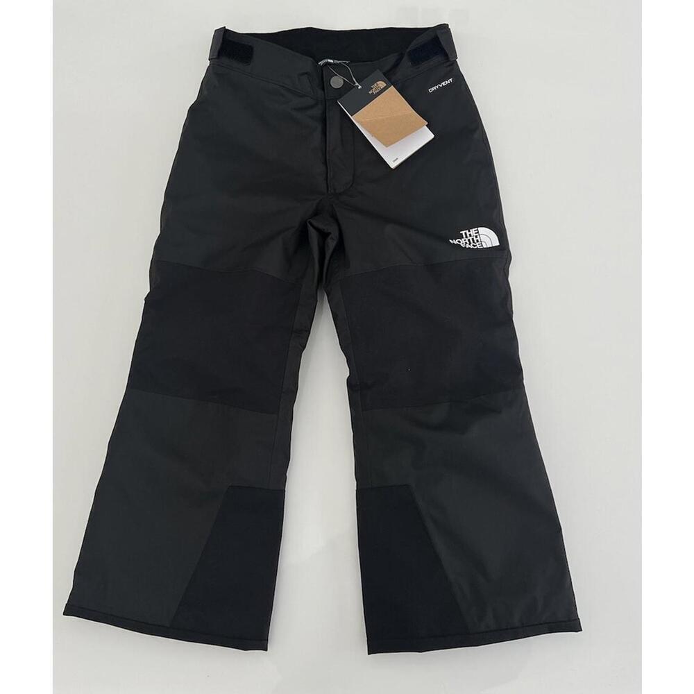 $125 The North Face Kids Girls Freedom Snow Ski Pants Black Size XS (6) - Picture 2 of 8